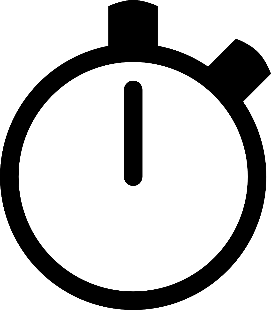 icon stoppuhr